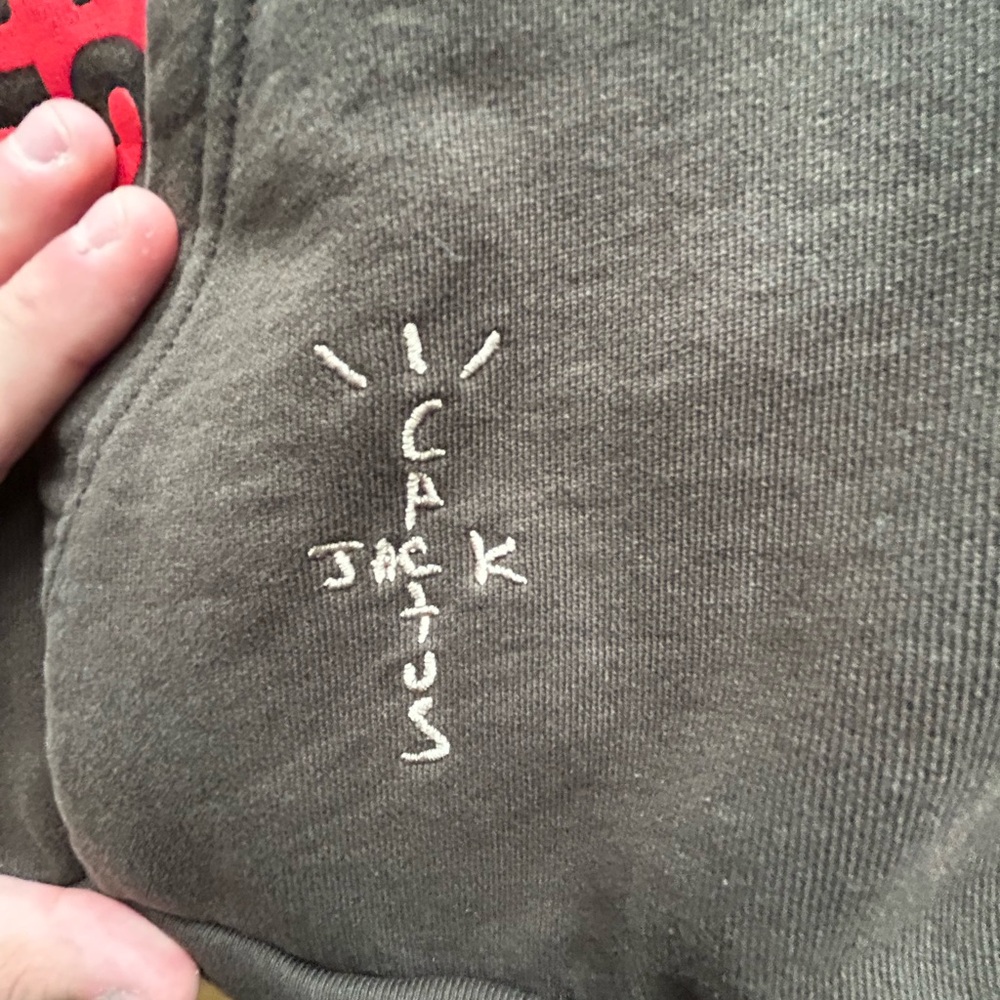Authentic Travis Scott Cactus Jack Pullover Hoodi… - image 5
